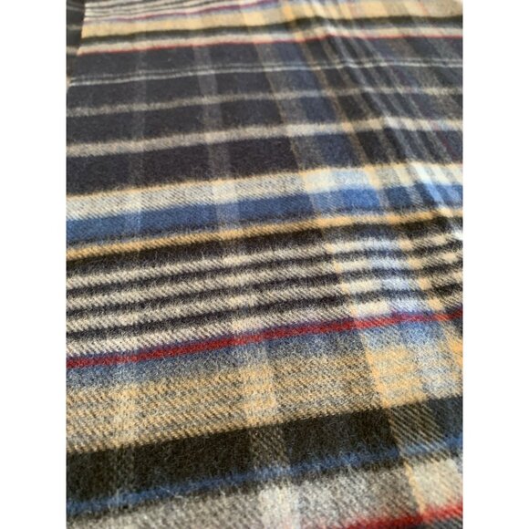 FRAAS Cashmink Scarf Blue Plaid Scarf - Picture 6 of 6